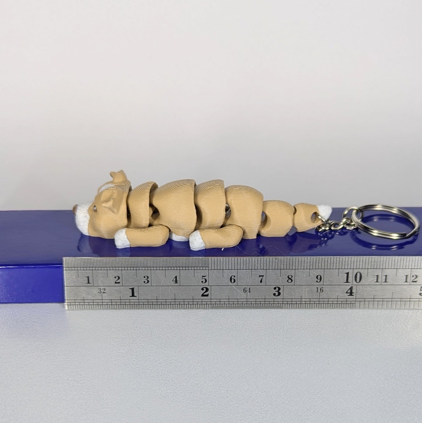 Pitbull Dog Keychain