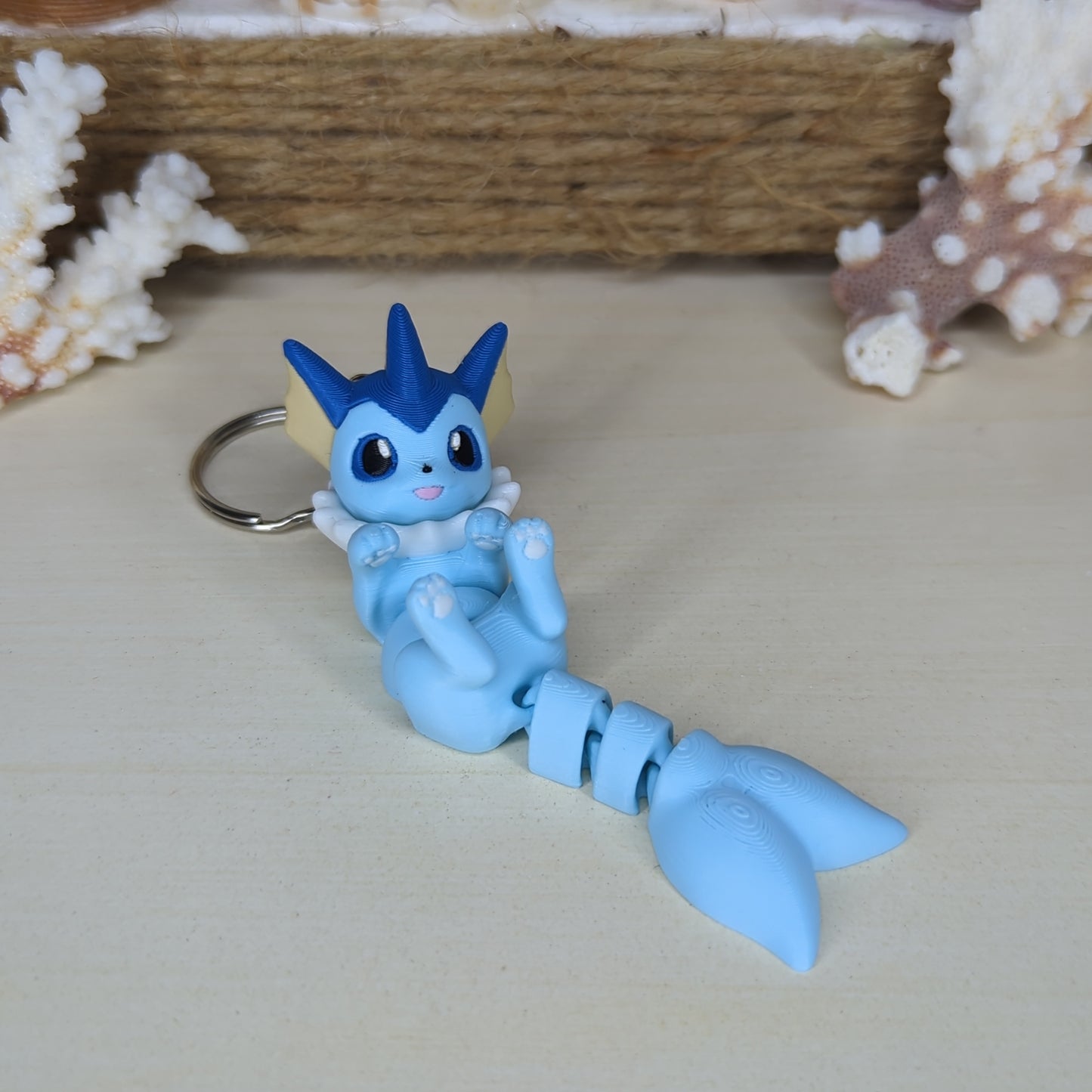 Vaporeon Flexi Keychain