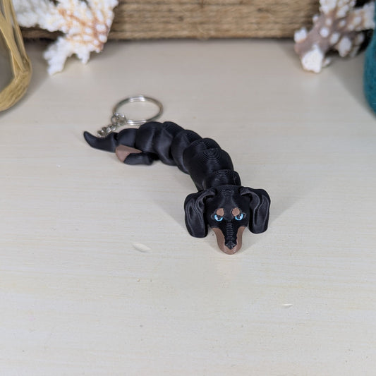 Dachshund Dog Keychain