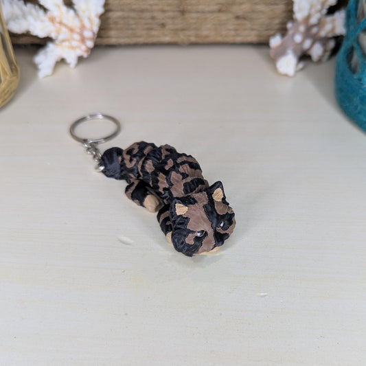 Tortie Cat Keychain