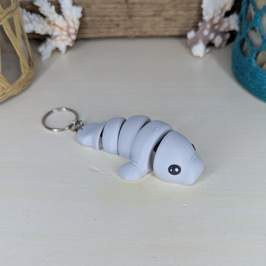 Manatee Keychain