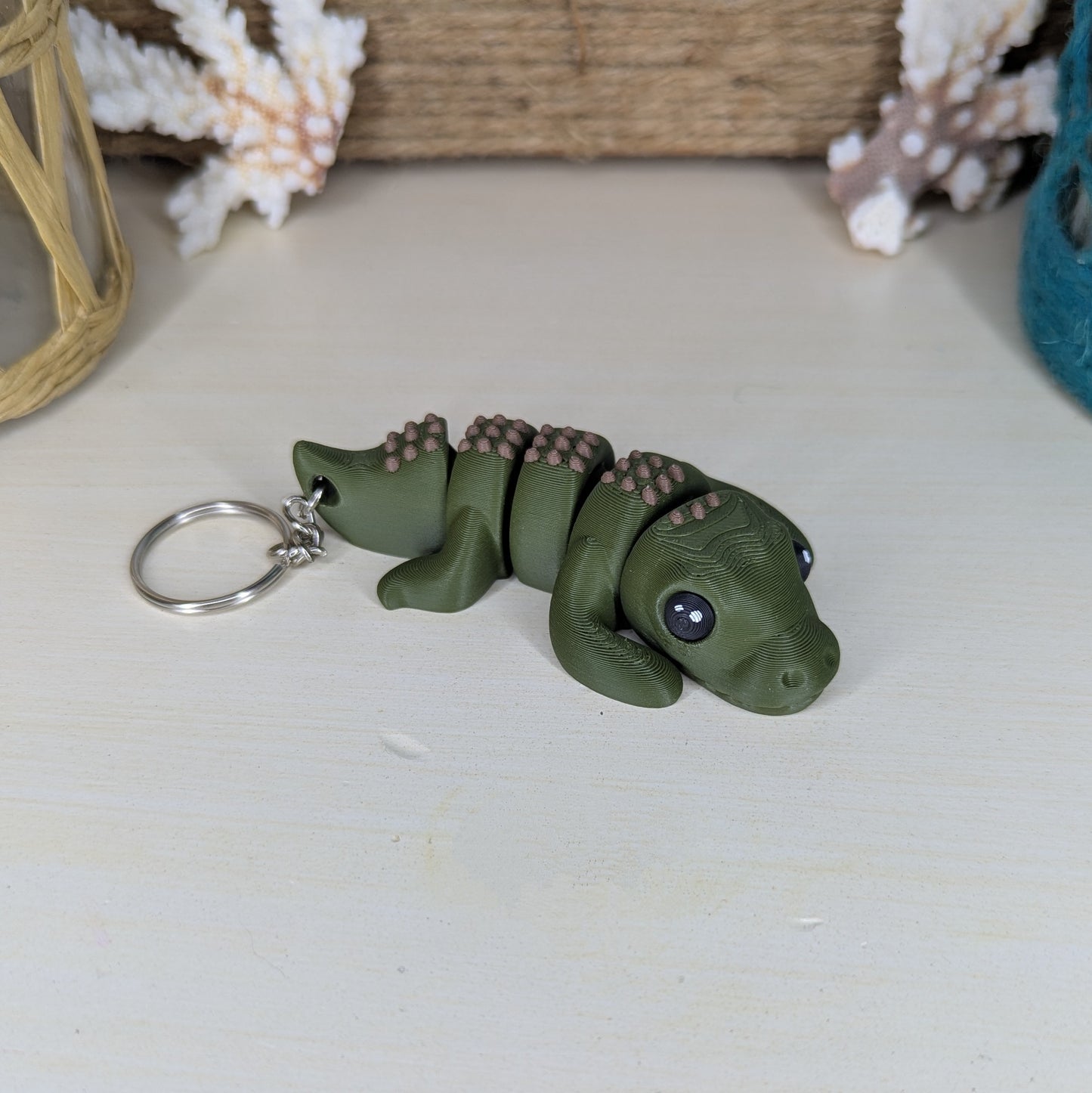 Crocodile Keychain