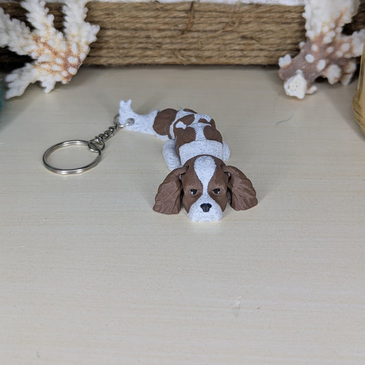 Cavalier King Charles Dog Keychain