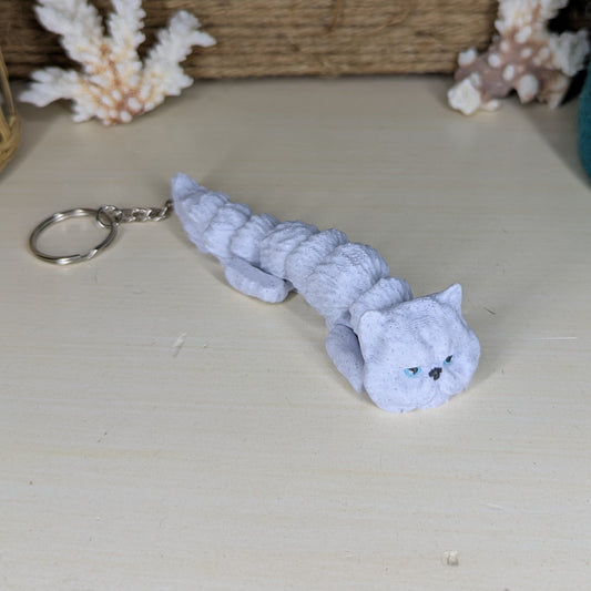 Persian Cat Keychain